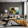 Couple at Cliffside Bedroom Demo