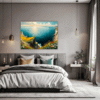 Couple at Cliffside Bedroom Demo