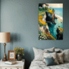 Couple at Cliffside Bedroom Demo