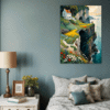 Couple at Cliffside Bedroom Demo