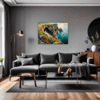 Couple at Cliffside Living Room Demo