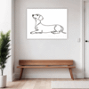 Curious Dachshund Pup Hallway Demo