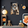 Curled-Ear Scottish Fold Children's Room Demo