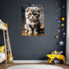 Curled-Ear Scottish Fold Children's Room Demo