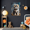 Curled-Ear Scottish Fold Children's Room Demo