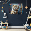 Curled-Ear Scottish Fold Children's Room Demo