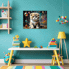 Curled-Ear Scottish Fold Children's Room Demo