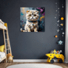 Curled-Ear Scottish Fold Children's Room Demo