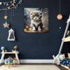 Curled-Ear Scottish Fold Children's Room Demo