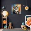 Curled-Ear Scottish Fold Children's Room Demo