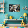 Curled-Ear Scottish Fold Children's Room Demo