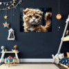 Curled-Ear Scottish Fold Children's Room Demo