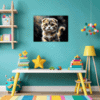 Curled-Ear Scottish Fold Children's Room Demo