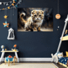 Curled-Ear Scottish Fold Children's Room Demo