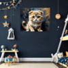 Curled-Ear Scottish Fold Children's Room Demo