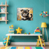 Curled-Ear Scottish Fold Children's Room Demo