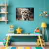 Curled-Ear Scottish Fold Children's Room Demo