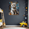 Curled-Ear Scottish Fold Children's Room Demo