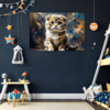 Curled-Ear Scottish Fold Children's Room Demo