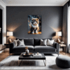 Curled-Ear Scottish Fold Living Room Demo