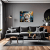 Curled-Ear Scottish Fold Living Room Demo