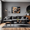 Curled-Ear Scottish Fold Living Room Demo