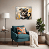 Curled-Ear Scottish Fold Living Room Demo