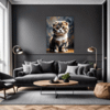 Curled-Ear Scottish Fold Living Room Demo