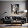 Curled-Ear Scottish Fold Living Room Demo