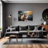 Curled-Ear Scottish Fold Living Room Demo
