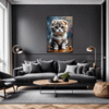Curled-Ear Scottish Fold Living Room Demo