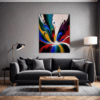 Dark Color Fusion Living Room Demo