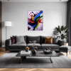 Dark Color Fusion Living Room Demo
