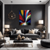 Dark Color Fusion Living Room Demo