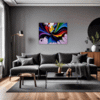 Dark Color Fusion Living Room Demo