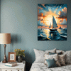Dawn Solitary Sailboat Bedroom Demo