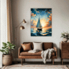 Dawn Solitary Sailboat Bedroom Demo