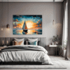 Dawn Solitary Sailboat Bedroom Demo