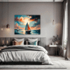 Dawn Solitary Sailboat Bedroom Demo