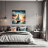 Dawn Solitary Sailboat Bedroom Demo