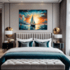 Dawn Solitary Sailboat Bedroom Demo