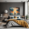 Dawn Solitary Sailboat Bedroom Demo