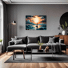 Dawn Solitary Sailboat Living Room Demo