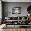 Dawn Solitary Sailboat Living Room Demo