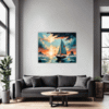 Dawn Solitary Sailboat Living Room Demo