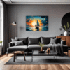 Dawn Solitary Sailboat Living Room Demo