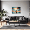 Dawn Solitary Sailboat Living Room Demo