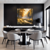 Deer at Golden Sunset Dining Room Demo