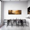Deer at Golden Sunset Dining Room Demo