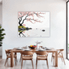 Delicate Sakura Blooms Dining Room Demo